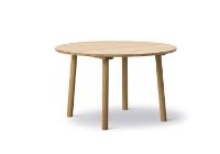Billede af Fredericia Furniture 6121 Taro Spisebord Ø: 120 cm - Lys Olieret Eg