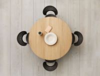 Billede af Fredericia Furniture 6121 Taro Spisebord Ø: 120 cm - Lys Olieret Eg