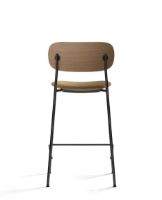 Billede af Audo Copenhagen Co Counter Chair Veneer Seat Upholstered SH: 68,5 cm - Dark Stained Oak/Audo Copenhagen Bouclé 06