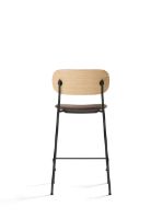 Billede af Audo Copenhagen Co Counter Chair Veneer Seat Upholstered SH: 68,5 cm - Natural Oak/Reflect 0344 