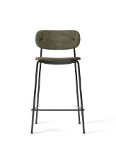 Billede af Audo Copenhagen Co Counter Chair Veneer Full Upholstered SH: 68,5 cm - Moss 0001