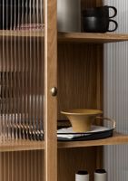 Billede af Audo Copenhagen Balcony Serving Tray Ø: 36,5 cm - Black  