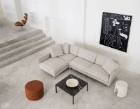 Billede af Fredericia Furniture Mono Puf Ø: 55 cm - 307 Cognac