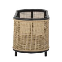 Billede af Bloomingville Ebbie Plantekasse Rattan 70x30x29 cm - Natur/sort