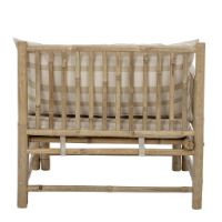 Billede af Bloomingville Korfu Modul Sofa Venstre Hjørne SH: 37 cm - Bambus/Natur