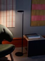 Billede af FLOS Oblique Gulvlampe H: 107,4 cm - Matte Anthacite