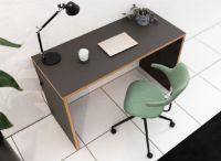 Billede af Vermund VL119 Kontorstol SH: 46 cm - Mood Lysegrøn / Sort