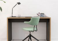 Billede af Vermund VL119 Kontorstol SH: 46 cm - Mood Lysegrøn / Sort