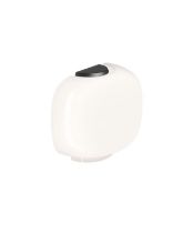 Billede af Foscarini Chouchin Semi Væglampe H: 25 cm - Grafite/Bianco