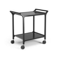 Billede af Swedese Teatime Trolley B: 75 cm - Sortlakeret Ask