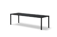 Billede af Fredericia Furniture 6715 Piloti Sofabord 120x39x41 cm - Sortlakeret Eg