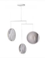 Billede af DCW Editions Focus x3 Lysekrone Ø: 99,8 cm - White