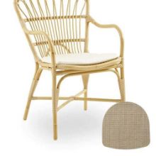 Billede af Sika-Design Hynde til Margret Exterior Spisebordsstol 42x45 cm - A670 Michelangelo White 