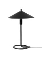Billede af Ferm Living Filo Bordlampe H: 42,8 cm - Black/Black  OUTLET