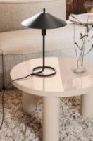 Billede af Ferm Living Filo Bordlampe H: 42,8 cm - Black/Black  OUTLET