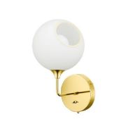 Billede af Design By Us Ballroom The Wall Short H: 37 cm - White Snow/Gold