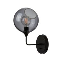 Billede af Design By Us Ballroom The Wall Short H: 37 cm - Smoke/Black