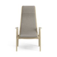 Billede af Swedese Lamini Børnestol SH: 32 cm - Lakeret Eg/Main Line Flax 02