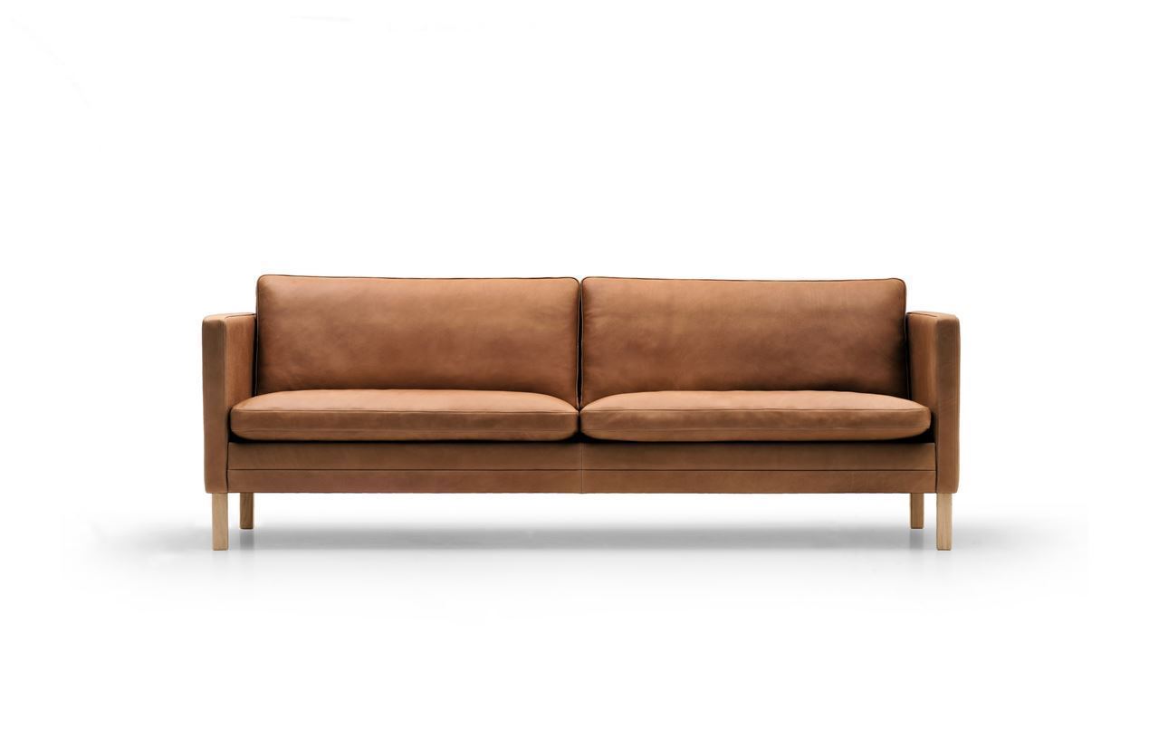 Billede af Mogens Hansen MH276 3 Pers Sofa L: 210 cm - Camaro 06 Saddle/Eg