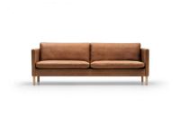 Billede af Mogens Hansen MH276 3 Pers Sofa L: 210 cm - Camaro 06 Saddle/Eg