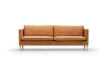 Billede af Mogens Hansen MH276 3 Pers Sofa L: 210 cm - Camaro 15 Brown/Eg