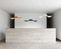 Billede af FLOS Almendra S3 Linear Loftlampe L: 128,6 cm - Off-White