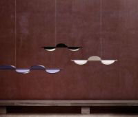 Billede af FLOS Almendra S3 Linear Loftlampe L: 128,6 cm - Anthracite