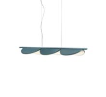 Billede af FLOS Almendra S3 Linear Loftlampe L: 128,6 cm - Bay Blue Metallized

