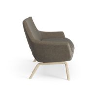 Billede af Swedese Happy Sofa B: 150 cm - Lakeret Ask/Hallingdal 65 0270