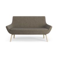 Billede af Swedese Happy Sofa B: 150 cm - Lakeret Ask/Hallingdal 65 0270