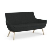 Billede af Swedese Happy Sofa B: 150 cm - Lakeret Ask/Hallingdal 65 0180