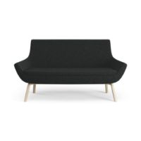 Billede af Swedese Happy Sofa B: 150 cm - Lakeret Ask/Hallingdal 65 0180
