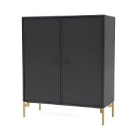 Billede af Montana Selection 1118 Cover Skab med ben 69,6x69,6x30 cm - 04 Anthracite / Brass