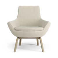 Billede af Swedese Happy Lænestol SH: 42 cm - Egbejdset Ask/Hallingdal 65 0200