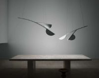 Billede af FLOS Almendra S2 Y Short Organic Loftlampe L: 132,6 cm - Nude 