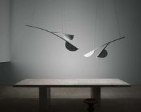 Billede af FLOS Almendra S2 Y Short Organic Loftlampe L: 132,6 cm - Ocher