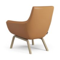 Billede af Swedese Happy Lænestol SH: 42 cm - Egbejdset Ask/Soft 54035