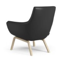 Billede af Swedese Happy Lænestol SH: 42 cm - Lakeret Ask/Soft 99999