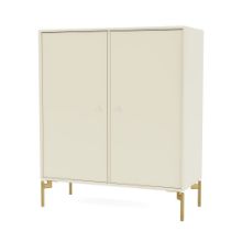 Billede af Montana Selection 1118 Cover Skab med ben 69,6x69,6x30 cm - 150 Vanilla / Brass