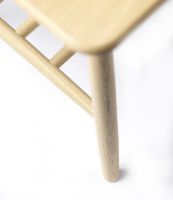 Billede af FDB Møbler D20 Hjørnebord Poul M Volther 55 x 55 cm - Natur