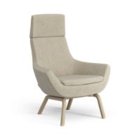 Billede af Swedese Happy Lænestol H: 101 cm - Egbejdset Ask/Hallingdal 65 0220