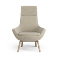 Billede af Swedese Happy Lænestol H: 101 cm - Egbejdset Ask/Hallingdal 65 0220