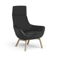 Billede af Swedese Happy Lænestol H: 101 cm - Egbejdset Ask/Soft 99999