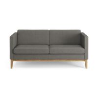 Billede af Swedese Madison 2 pers. Sofa B: 155 cm - Olieret Eg/Main Line Flax 26