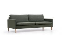 Billede af Mogens Hansen MH376 3 Pers Sofa L: 210 cm - Fiord 0961/Eg