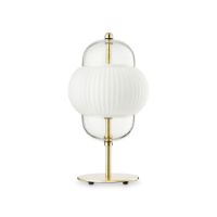 Billede af Design By Us Shahin Table Lamp H: 43 cm - Opal/Brass