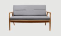 Billede af Farstrup Nobel 8982 Sofa L: 145 cm - Eg/Breeze Fusion 
