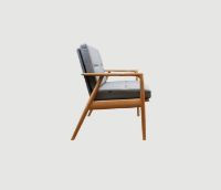 Billede af Farstrup Nobel 8982 Sofa L: 145 cm - Eg/Breeze Fusion 