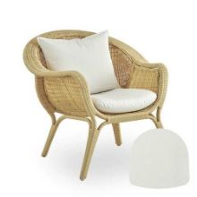 Billede af Sika-Design Hynde til Madame Exterior Lænestol 51x49 cm - B450 Tempotest White 