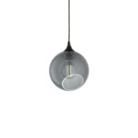 Billede af Design By Us Ballroom Pendant Ø: 20 cm - Smoke/Black